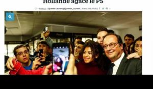 Le PS s'agace du succès de François Hollande