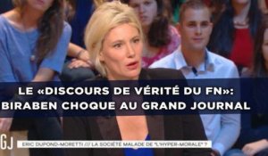 Le «discours de vérité du FN»: Biraben choque au Grand Journal