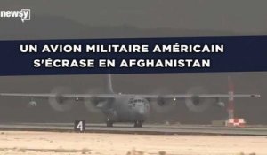 Un avion militaire américain s'écrase en Afghanistan