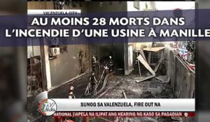 Au moins 28 morts dans l'incendie d'une usine aux Philippines