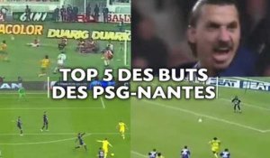PSG-Nantes: Les cinq plus beaux buts de leurs confrontations
