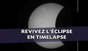 Revivez l'éclipse en Timelapse