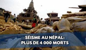 Séisme au Népal: Plus de 4 000 morts