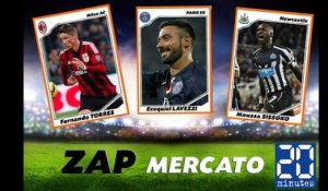 Torres, Lavezzi, Sissoko... Le ZAP Mercato 20 Minutes