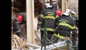 Une maison s'effondre à Lille: deux morts