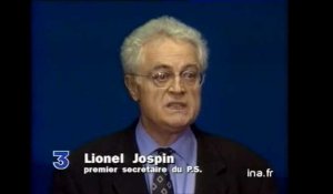Spéciale dissolution : réaction Lionel Jospin
