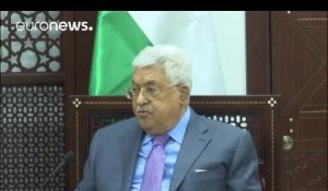 Inquiétude sur la santé du président palestinien