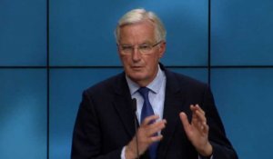 Brexit:accord sur le divorce avant de parler transition(Barnier)