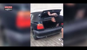 Russie : un homme fait exploser un énorme pétard dans son coffre (vidéo)