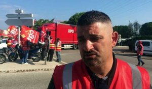 Grève des routiers - Martigues : "On continue au moins jusqu'à jeudi" (FO)