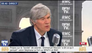 Bourdin Direct, BFM TV : Stéphane Le Foll fainéant ? Il répond à Emmanuel Macron (Vidéo)