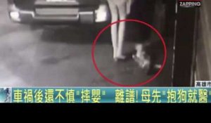 Chine : Pressée, elle fait tomber son bébé par terre (Vidéo)