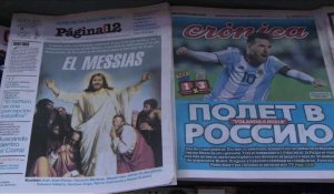 Foot: Les éclairs de génie de Messi font la fierté des Argentins