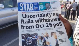 Les Kenyans réagissent au retrait de R. Odinga de l'élection
