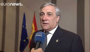 Antonio Tajani défend l'unité de l'Espagne