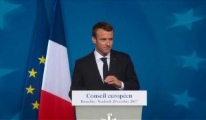 Brexit: Londres doit encore faire un effort, selon Macron