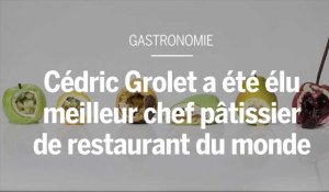 Connu pour ses sculptures de fruits, Cédric Grolet a été élu meilleur pâtissier de restaurant du monde