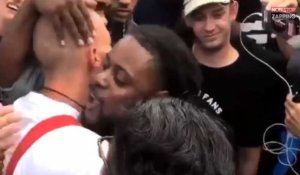 Etats-Unis : Un homme noir et un néo-nazi se prennent dans les bras lors d'une manifestation (vidéo)