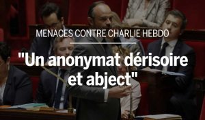 Menaces contre « Charlie Hebdo » : Edouard Philippe dénonce un « anonymat souvent dérisoire et abjecte »