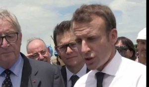 Macron : "J'ai un interlocuteur en Espagne, c'est le 1er ministre RAjoy"