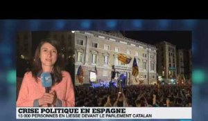 La joie, les doutes et les inquiétudes des Catalans après la proclamation de leur indépendance