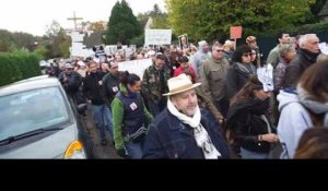 Saint-Jean-Aux-Bois envahi par 400 manifestants après la mort d'un cerf 