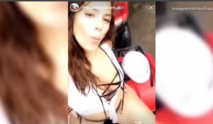 Ashley Graham ultra sexy sur un quad au Costa-Rica ! (vidéo) 