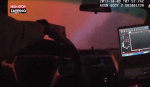 Incendie en Californie : L'incroyable sauvetage d'un policier au milieu des flammes (Vidéo)