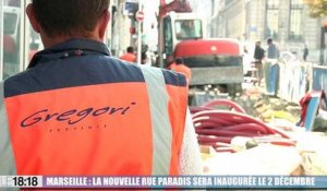 Le 18:18 - Marseille : découvrez le nouveau visage de la rue Paradis