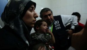 Syrie: un convoi d'aide entre dans la Ghouta orientale assiégée