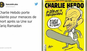 « Charlie Hebdo » porte plainte pour des menaces de mort après sa « une » sur Tariq Ramadan.