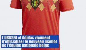 L'URBSFA et Adidas viennent d'officialiser le nouveau maillot de l'équipe nationale belge