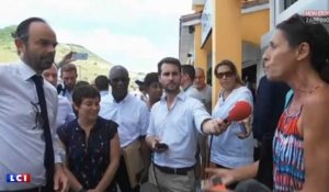 Saint-Martin : Edouard Philippe interpellé par une habitante en colère (vidéo)