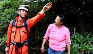 Des pompiers français prêtent main forte au Mexique