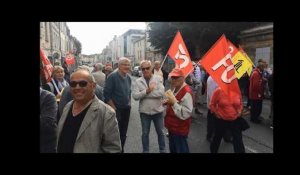 Les retraités manifestent à Niort