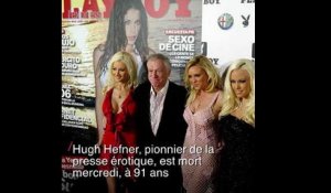 Mort de Hugh Hefner, le fondateur de Playboy à la vie débridée