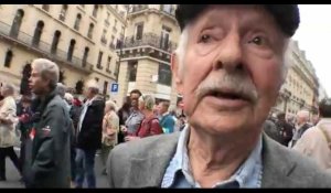 Revivez la manifestation des retraités à Paris contre la hausse de la CSG