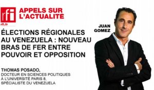 Elections régionales au Venezuela : nouveau bras de fer entre pouvoir et opposition