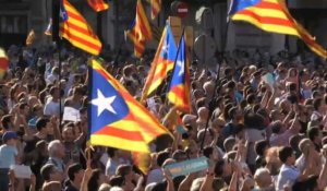 Barcelone: les Catalans à nouveau dans la rue