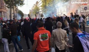 OM-PSG : avant le Clasico, les supporters olympiens ont embrasé Marseille