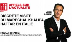 Discrète visite du maréchal Khalifa Haftar en Italie