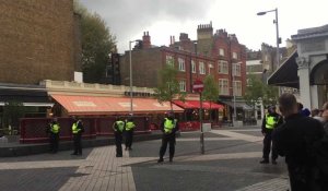 Piétons renversés par une voiture à Londres, un homme arrêté