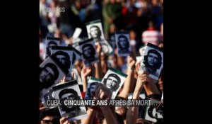 Cuba: 50 ans après sa mort, le Che rassemble encore