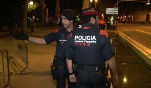 Barcelone: la police devant le Parlement catalan