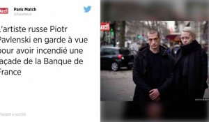 L'artiste russe Pavlenski arrêté à Paris pour avoir mis le feu à la Banque de France