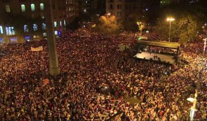 Catalogne : 200.000 personnes dénoncent l'incarcération de deux indépendantistes