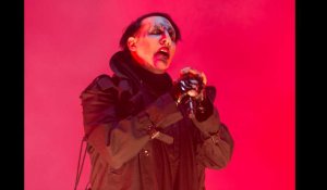 Marilyn Manson blessé sur scène après l'effondrement d'un décor (Vidéo)