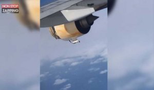 Un A380 Air France atterrit d'urgence au Canada, les images des dégâts filmées depuis la cabine (Vidéo)