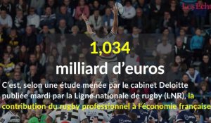 Le rugby, un milliard d'euros et plus de 5.000 emplois en France