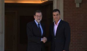Madrid: rencontre Rajoy-Sanchez en pleine crise catalane